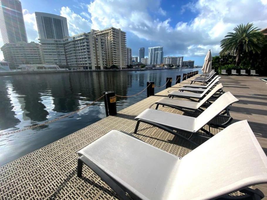 Miami Beach 1B/1B Incredible View Apartment With Kitchen Hallandale Beach Zewnętrze zdjęcie