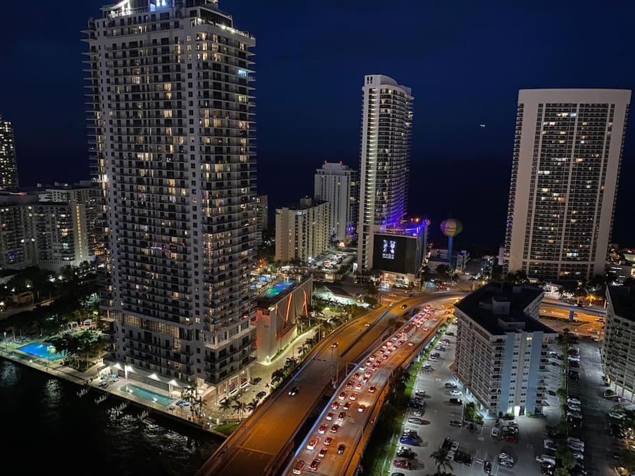 Miami Beach 1B/1B Incredible View Apartment With Kitchen Hallandale Beach Zewnętrze zdjęcie